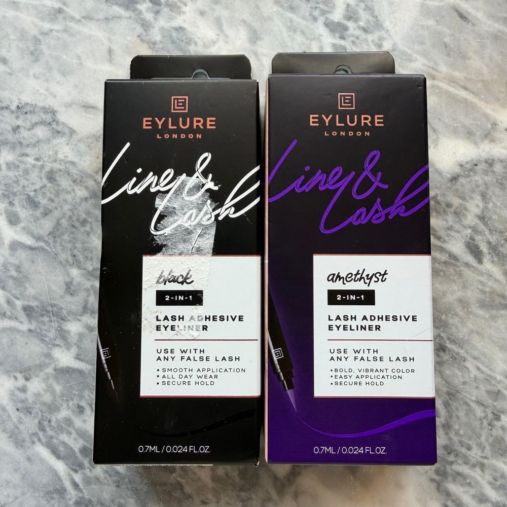 New Eylure London Line & Lash 2-in-1 Lash Adhesive Eyeliner Set